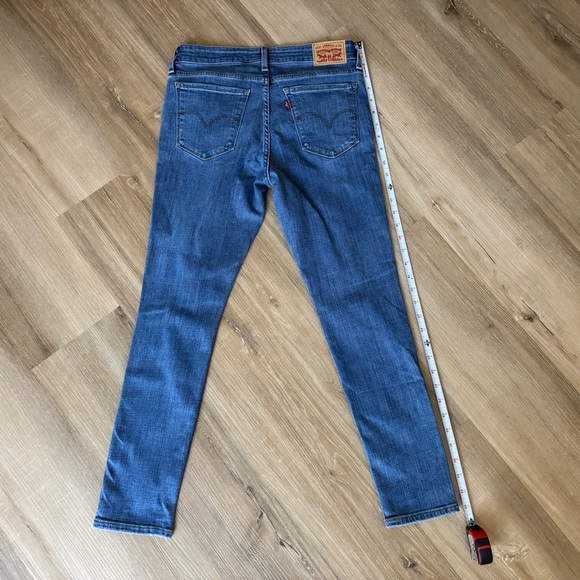 Levi’s 711 Skinny Mid Rise Ankle Jeans Size 27 - Picture 5 of 10